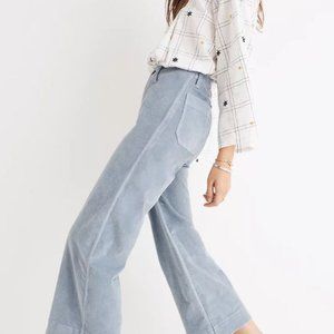 Madewell Emmett Wide-Leg Crop Pant size 27